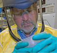 Guy in Chem Gear
